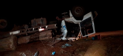 Sinop: Motorista morre prensado em acidente na MT 220