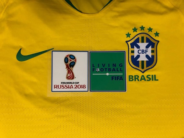 Camisa da Seleção recebe patchs para serem usados na Copa; veja como ficou