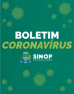 Sinop apresenta mais três casos confirmados para coronavírus
