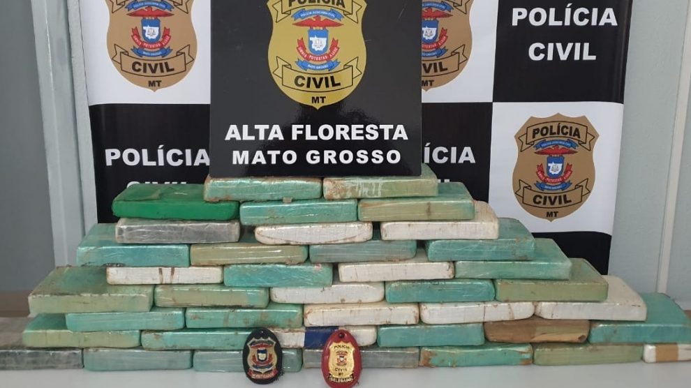 Polícia apreende carregamento de cocaína em caminhonete em Alta Floresta