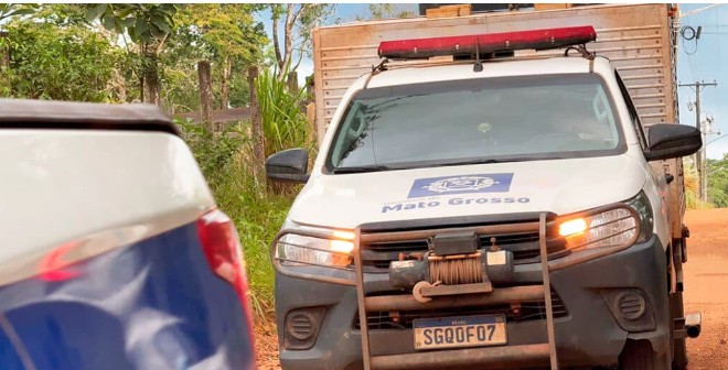 Ossada é encontrada em área de mata em Lucas do Rio Verde