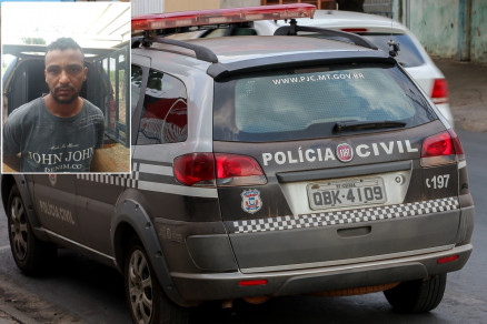 Polícia prende acusado de estuprar e matar mãe de PM em Lucas do Rio Verde-MT