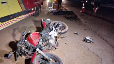 Piloto de moto morre depois de bater em caminhão na BR 163 em Sinop-MT