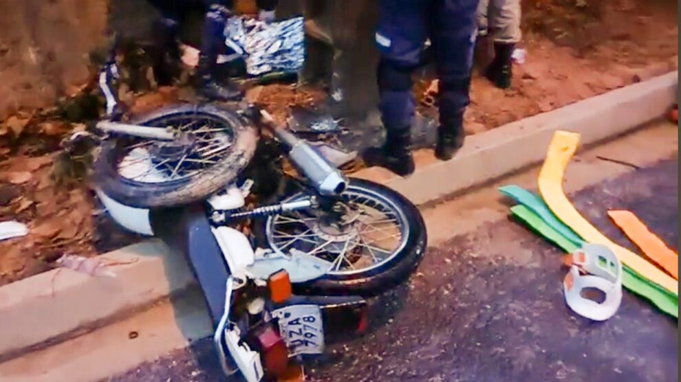 Morre no hospital motociclista que colidiu em poste em Sorriso