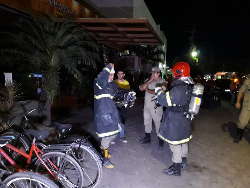 Sinop: Princípio de incêndio em pizzaria causa pânico em clientes nesta Segunda-feira