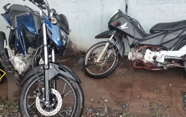 Motos furtadas em pátio de delegacia são usadas em assassinatos em MT