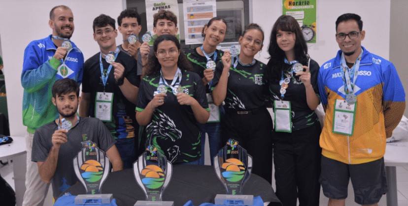 Delegação com atletas de Sinop, Sorriso e mais cidades conquista medalhas em jogos no Nordeste