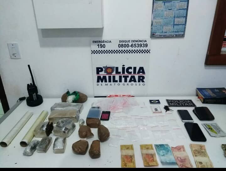 Suspeitos de abastecerem o tráfico de drogas no Nortão foram presos em Peixoto de Azevedo-MT 